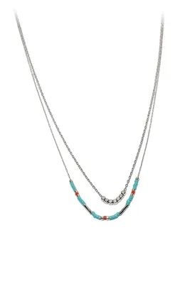 Collier double rangs