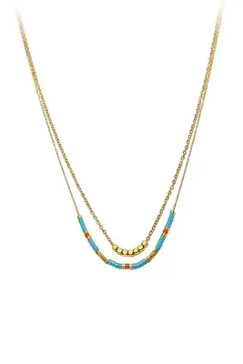 Collier double rangs