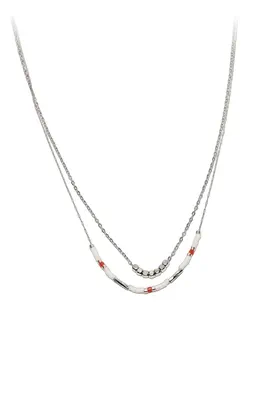 Collier double rangs