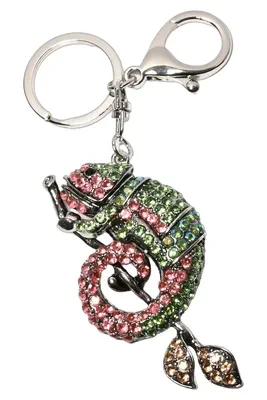 porte-cle salamandre Argent