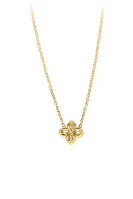Pendentif fleur Or