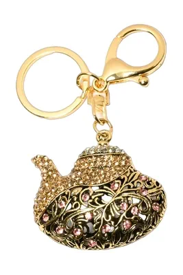 porte-cle théière aladin Or