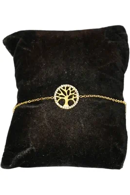 Coffret parure bijoux cadeaux orange arbre de la vie