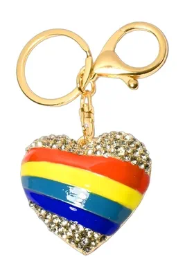 porte-cle coeur Or