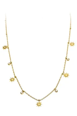 Coffret parure bijoux cadeaux orange soleil
