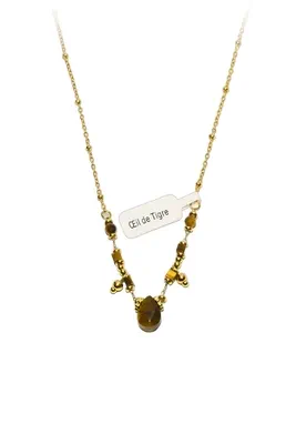 Collier oeil de tigre