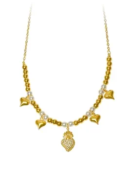 Collier breloque Or