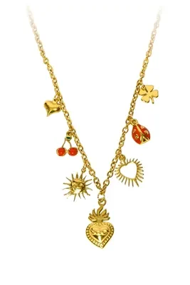 Collier breloque Or