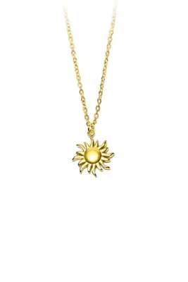 Coffret parure bijoux cadeaux orange soleil
