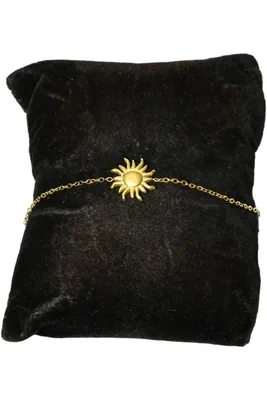 Coffret parure bijoux cadeaux orange soleil