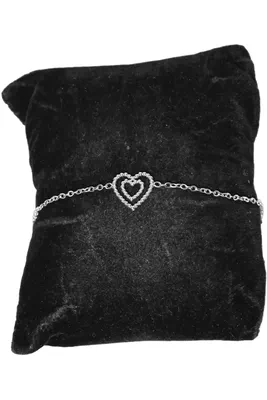 Bracelet coeur Argent