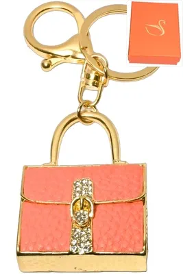 porte-cle cadeaux sac Or