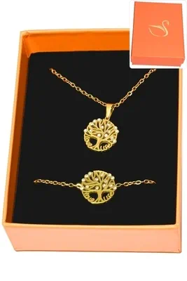 Coffret arbre de la vie Or 1E40E3 