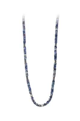 Collier pierre minérale Argent