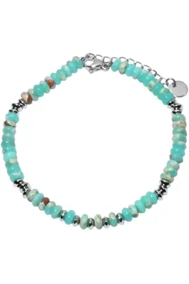 Bracelet pierre minérale Or