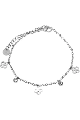 Bracelet tréfle Argent
