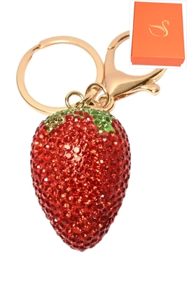porte-cle coffret cadeaux fraise Or 08C278 