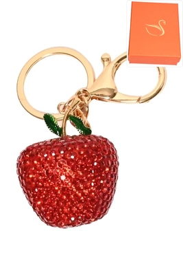 porte-cle coffret cadeaux pomme Or 08C278 