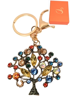 porte-cle coffret cadeaux arbre de la vie Or 0C9D59 