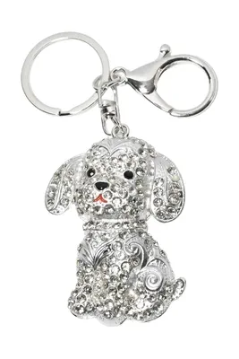 porte-cle chien Argent 2361CC 