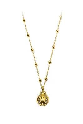 Collier coccinelle Or 28D1C2 