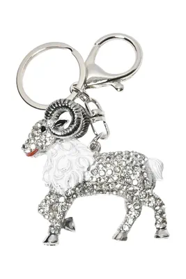porte-cle capricorne Argent