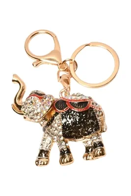 porte-cle éléphant Or