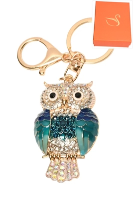 porte-cle coffret cadeaux hibou Or 539EF6 