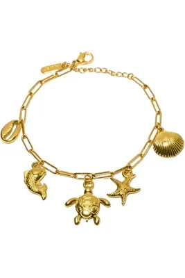 Bracelet tortue Or 6A2920 