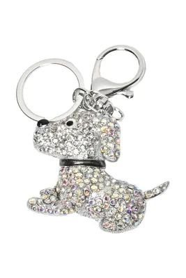 porte-cle chien Argent 6DD1C8 
