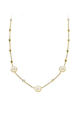 Collier fleur Or 737896 