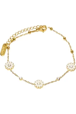 Bracelet fleur Or 737896 