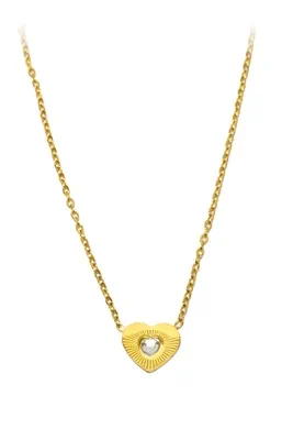 Collier coeur Or 85AEC5 