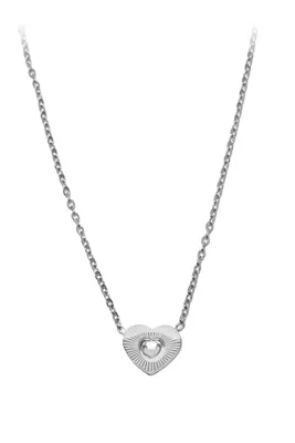 Collier coeur Argent 85AEC5 