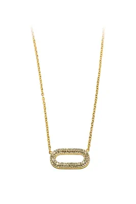 Collier ovale Or 9B65E5 