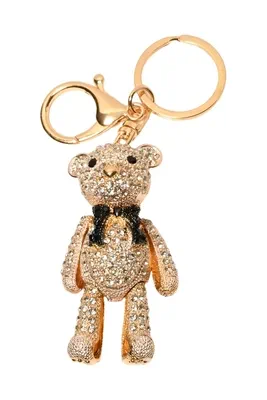 porte-cle ours Or