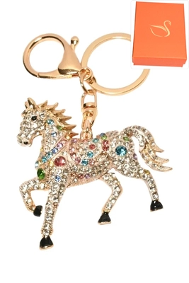 porte-cle coffret cadeaux cheval Or DD1067 