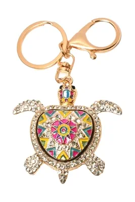 porte-cle tortue Or