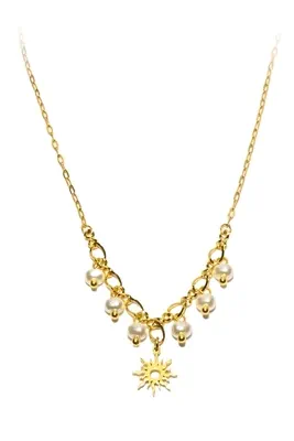 Collier soleil Or C78FAC 