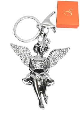 porte-cle coffret cadeaux fée ange Argent
