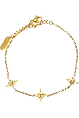 Bracelet étoile Or D3C285 