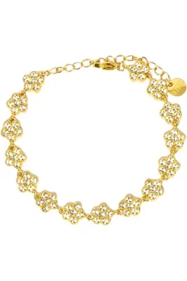Bracelet fleur Or D86706 