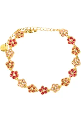 Bracelet fleur Or D86706 