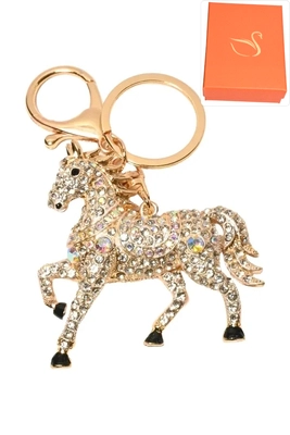 porte-cle coffret cadeaux cheval Or DD1067 
