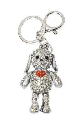 porte-cle chien Argent E4B51C 