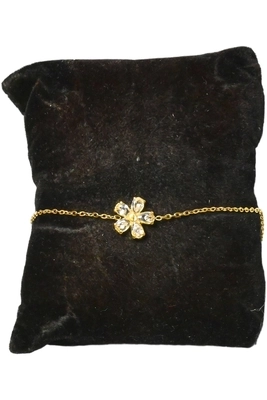 Bracelet fleur Or
