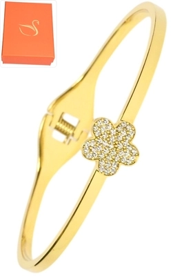 Coffret cadeaux fleur Or