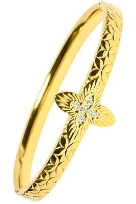 Jonc fleur Or