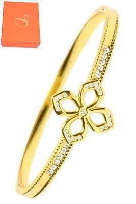 Coffret cadeaux fleur Or