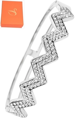 Coffret cadeaux zigzag Argent